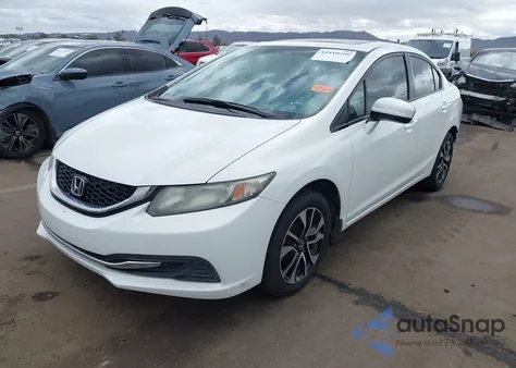 2014 Honda Civic Ex z USA, uszkodzony, nr VIN 2HGFB2F87EH538230